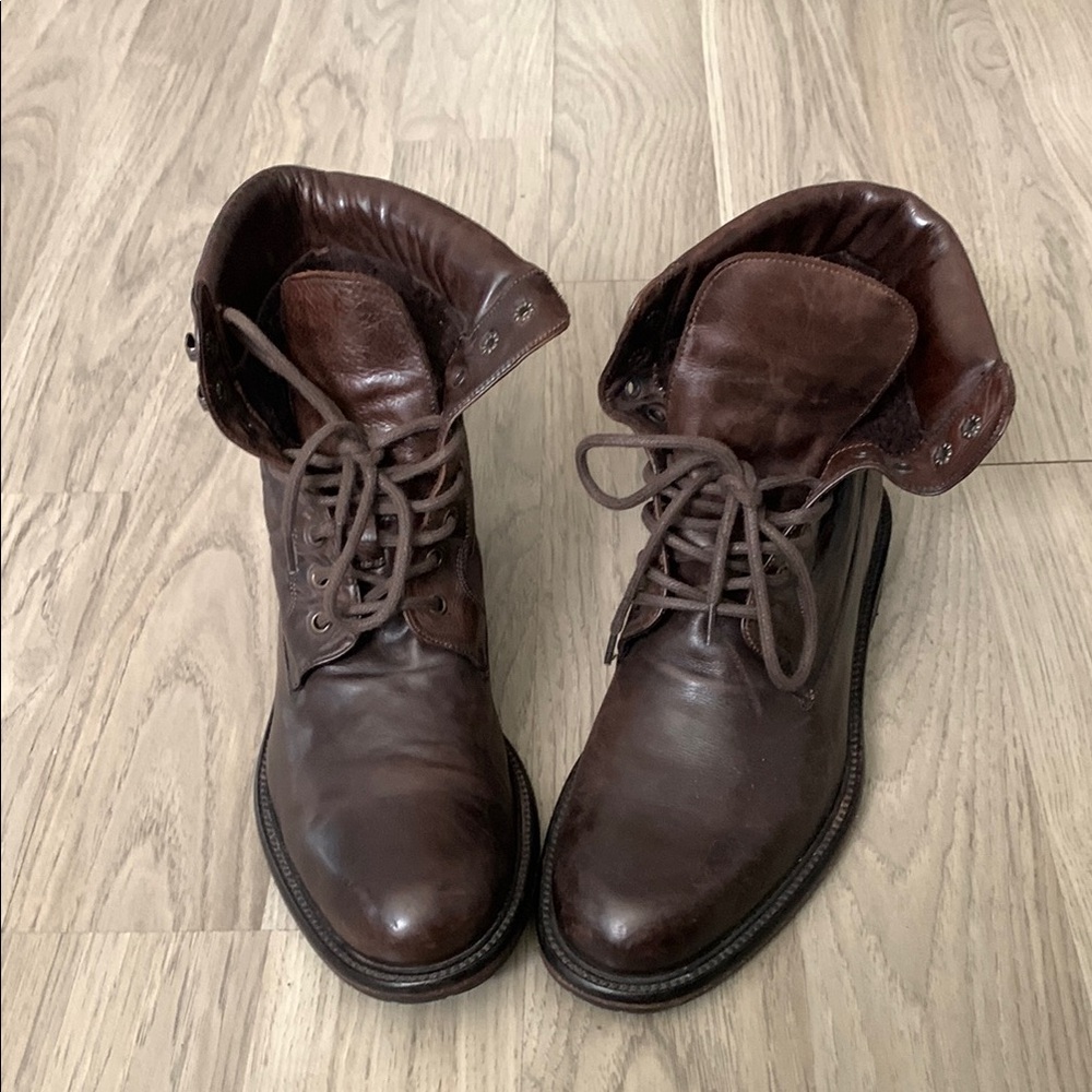 JOHNSTON & MURPHY SHEARLING BOOT